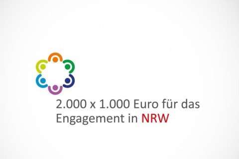 Förderprogramm 2.000 x 1.000 Euro für das Engagement