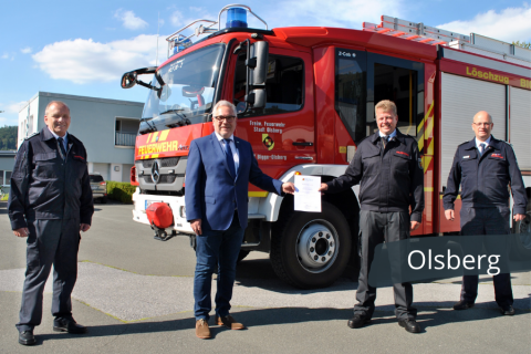 Sebastian Völmecke wird stv. Leiter der Freiwilligen Feuerwehr in Olsberg