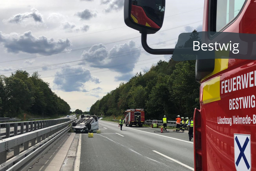 Unfall A46 bei Bestwig