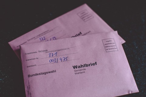 Falscher Wegweiser zur Briefwahl Landtagswahl