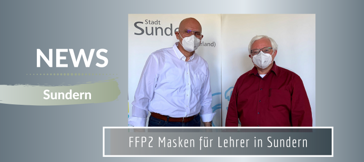 FFP2 Masken für Lehrer in Sundern